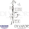 Grohe Essence E Infrared Electronic Basin Mixer without Mixing Device Spares