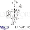 Grohe Essence E Infra-Red Electronic Basin Tap Spares