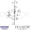 Grohe Essence E Infra-Red Electronic Basin Tap Spares