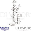 Grohe Essence E Infra-Red Electronic Basin Mixer Spares