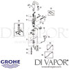 Grohe Allure E Infra-Red Electronic Basin Mixer Spares