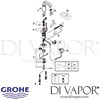 Grohe Allure E Infra-Red Electronic Basin Mixer Spares