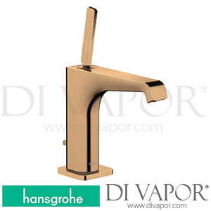 Hansgrohe 36100130 AXOR Citterio E Single Lever Basin Mixer 130 with Pin Handle and Pop-Up Waste Set 11/16 - 12/19 Spare Parts
