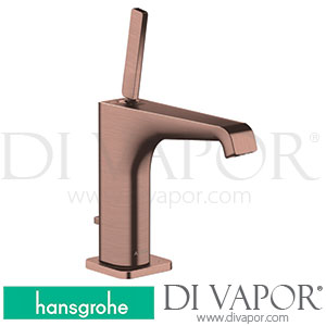 Hansgrohe 36100310 AXOR Citterio E Single Lever Basin Mixer 130 with Pin Handle and Pop-Up Waste Set >11/16 Spare Parts