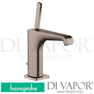 Hansgrohe 36100820 AXOR Citterio E Single Lever Basin Mixer 130 with Pin Handle and Pop-Up Waste Set >11/16 Spare Parts