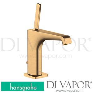 Hansgrohe 36100950 AXOR Citterio E Single Lever Basin Mixer 130 with Pin Handle and Pop-Up Waste Set >11/16 Spare Parts
