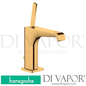 Hansgrohe 36100990 AXOR Citterio E Single Lever Basin Mixer 130 with Pin Handle and Pop-Up Waste Set >11/16 Spare Parts
