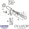 Grohe Controecon Self-Closing Pillar Tap Spares