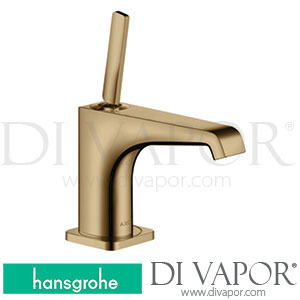 Hansgrohe 36102130 AXOR Citterio E Single Lever Basin Mixer 90 with Pin Handle for Hand Washbasins with Waste Set 11/16 - 12/19 Spare Parts