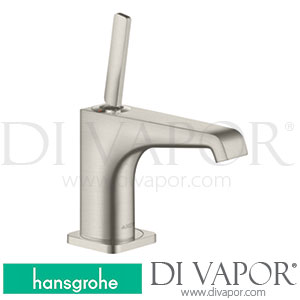 Hansgrohe 36102800 AXOR Citterio E Single Lever Basin Mixer 90 with Pin Handle for Hand Washbasins with Waste Set >11/16 Spare Parts