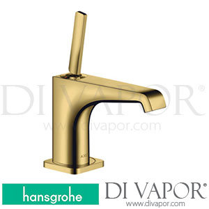 Hansgrohe 36102990 AXOR Citterio E Single Lever Basin Mixer 90 with Pin Handle for Hand Washbasins with Waste Set >11/16 Spare Parts