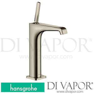 Hansgrohe 36103830 AXOR Citterio E Single Lever Basin Mixer 190 with Pin Handle for Wash Bowls with Waste Set 11/16 - 12/19 Spare Parts