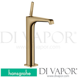 Hansgrohe 36104130 AXOR Citterio E Single Lever Basin Mixer 250 with Pin Handle for Wash Bowls with Waste Set 11/16 - 12/19 Spare Parts