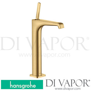 Hansgrohe 36104250 AXOR Citterio E Single Lever Basin Mixer 250 with Pin Handle for Wash Bowls with Waste Set >11/16 Spare Parts