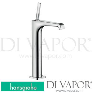 Hansgrohe 36104800 AXOR Citterio E Single Lever Basin Mixer 250 with Pin Handle for Wash Bowls with Waste Set >11/16 Spare Parts
