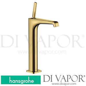 Hansgrohe 36104990 AXOR Citterio E Single Lever Basin Mixer 250 with Pin Handle for Wash Bowls with Waste Set >11/16 Spare Parts