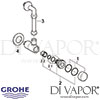 Grohe Controecon Self-Closing Shower Valve Spares
