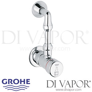 Grohe 36105000 Controecon Self-Closing Shower Valve (1/2 Inch) Spare Parts