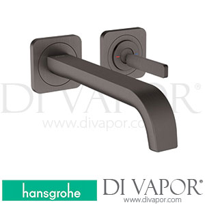 Hansgrohe 36106340 AXOR Citterio E Single Lever Basin Mixer for Concealed Installation Wall-Mounted with Pin Handle, Spout 221 Mm and Escutcheons >11/16 Spare Parts