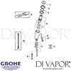 Grohe Contromix Self-Closing Basin Tap Spares