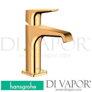 Hansgrohe 36110990 AXOR Citterio E Single Lever Basin Mixer 130 with Lever Handle and Pop-Up Waste Set >11/16 Spare Parts