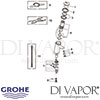 Grohe Contromix Public Self-Closing Basin Tap without Mixing Device Spares