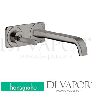 Hansgrohe 36114330 AXOR Citterio E Single Lever Basin Mixer for Concealed Installation Wall-Mounted with Pin Handle, Spout 221 Mm and Plate >11/16 Spare Parts