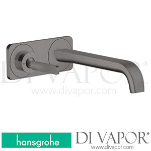 Hansgrohe 36114340 AXOR Citterio E Single Lever Basin Mixer for Concealed Installation Wall-Mounted with Pin Handle, Spout 221 Mm and Plate >11/16 Spare Parts