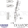 Grohe Contromix Self-Closing Basin Tap Spares