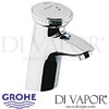 Grohe Contromix Surf Self-Closing Basin Mixer without Mixing Device Spare Parts