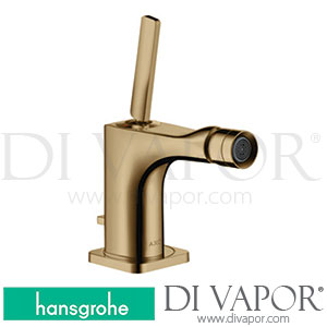 Hansgrohe 36120130 AXOR Citterio E Single Lever Bidet Mixer with Pin Handle and Pop-Up Waste Set 11/16 - 12/19 Spare Parts