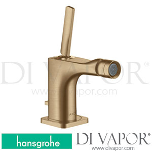Hansgrohe 36120140 AXOR Citterio E Single Lever Bidet Mixer with Pin Handle and Pop-Up Waste Set >11/16 Spare Parts