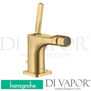Hansgrohe 36120250 AXOR Citterio E Single Lever Bidet Mixer with Pin Handle and Pop-Up Waste Set >11/16 Spare Parts