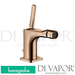 Hansgrohe 36120300 AXOR Citterio E Single Lever Bidet Mixer with Pin Handle and Pop-Up Waste Set >11/16 Spare Parts