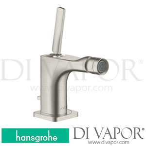 Hansgrohe 36120800 AXOR Citterio E Single Lever Bidet Mixer with Pin Handle and Pop-Up Waste Set >11/16 Spare Parts