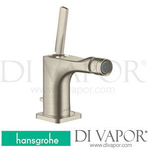 Hansgrohe 36120820 AXOR Citterio E Single Lever Bidet Mixer with Pin Handle and Pop-Up Waste Set >11/16 Spare Parts