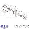 Grohe Contromix Self-Closing Shower Mixer Valve Spares