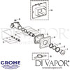 Grohe Contromix Self-Closing Shower Mixer Spares