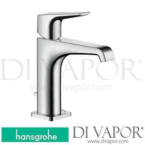 Hansgrohe 36154009 AXOR Citterio E Single Lever Basin Mixer 130 with Lever Handle and Pop-Up Waste Set 2 Ticks >04/20 Spare Parts