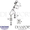 Grohe Contropress Self-Closing Pillar Tap Spares