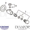 Grohe Contropress Self-Closing Shower Valve Spares