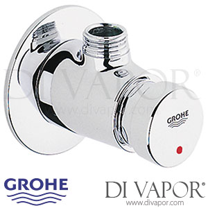 Grohe 36180000 Contropress Self-Closing Shower Valve - Red (Hot) Marking - Spare Parts
