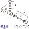 Grohe Contropress Self-Closing Shower Valve Spares