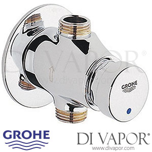 Grohe 36185 | 36185000 Contropress Self-Closing Gate Valve (1/2 Inch) Spare Parts