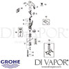 Grohe Europlus E Infra-Red Electronic Basin Tap Spares