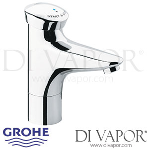 Grohe 36214000 Eurodisc SE Self-Closing Basin Mixer without Mixing Device Spare Parts