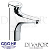 Grohe Eurodisc SE Self-Closing Basin Mixer without Mixing Device Spare Parts