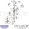 Grohe Europlus E Infra-Red Electronic Basin Mixer Tap Spares