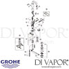 Grohe Allure E Infra-Red Electronic Basin Mixer Tap Spares