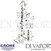 Grohe Allure E Infra-Red Electronic Basin Mixer Spares